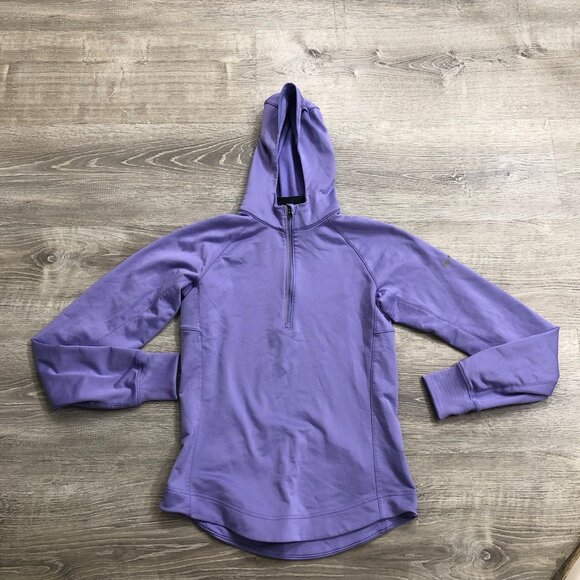 Nike Jackets & Blazers - Nike Womens Active Jacket Eggplant Purple Reflective Silver Size Small